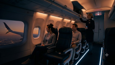Airplane Dim Lights Reason