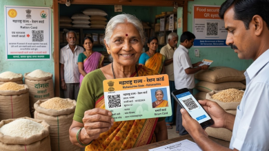 QR Code Ration Card
