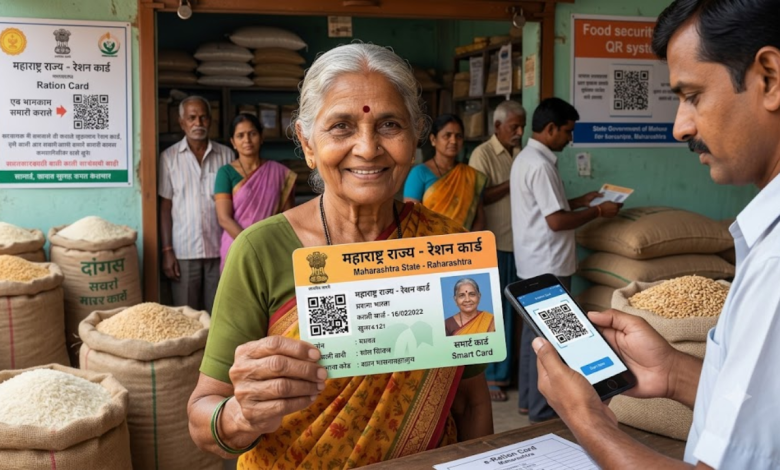 QR Code Ration Card