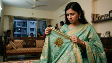 Stain on Saree